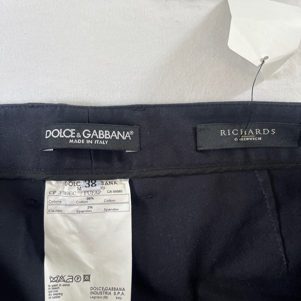 Dolce & Gabbana Black Trousets